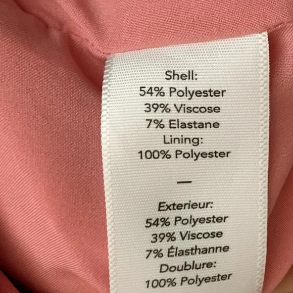 Elizabeth & James Rosa Bodycon Dress V-neck Sleeveless Asymmetric Size 0 Peach - Picture 10 of 12